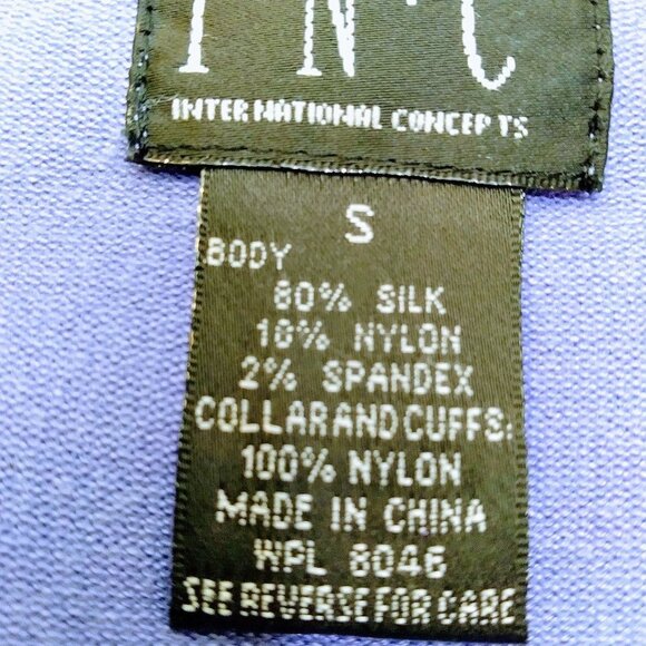 INC Silk Blend Ruffle Sweater SZ: Small - Picture 10 of 11